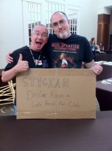 Joe Ripple and I, sending regards to our biggest fan.