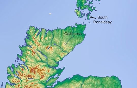 Map of Orkney & Caithness