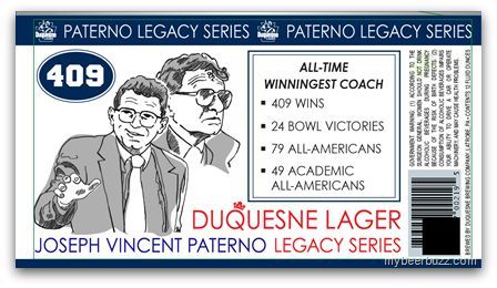 Joe Paterno American Lager