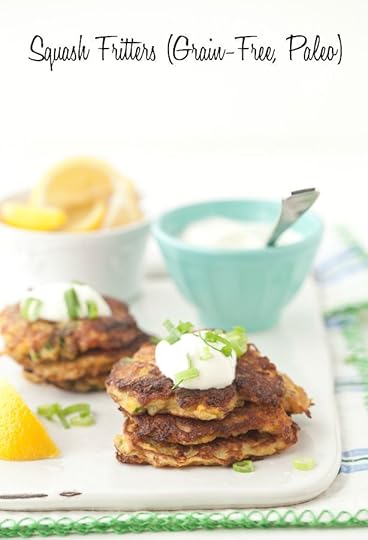 Squash Fritters Recipe | DeliciouslyOrganic.net #grainfree #paleo