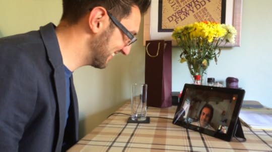 Martyn Speaks Spanish to Gaby on Skype