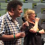 Steven Moffat and Sue Vertue at SherlockeDCC