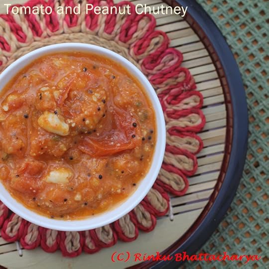 Tomato Peanut Chutney