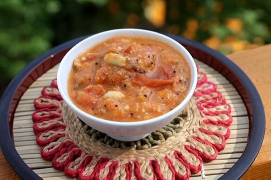 Bengali Tomato Peanut Chutney