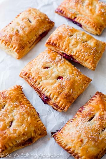 Simple Cherry Pastry Pies are easier than you think! Grab the recipe on sallysbakingaddiction.com