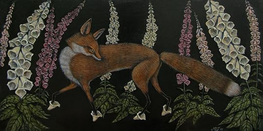 Foxgloves by Kelly Louise Judd