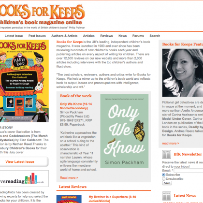 Books for Keeps: Style and Substance Model Under Cover by Carina Axelsson