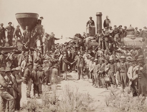 The ceremony for the driving of the