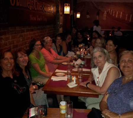 A dinner with old friends, the Ruby Slippered Sisterhood, is a conference tradition.