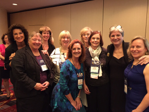 Jennifer Crusie is the second from the right.