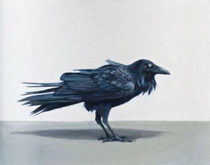 Raven by Zoe Tweedale, exhibiting at Robin Gibson Gallery, Sydney