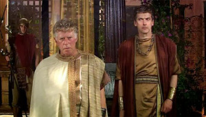 Philip Davis in the Doctor Who episode, The Fires of Pompeii.