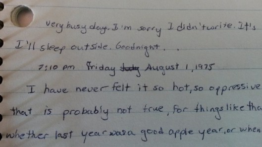Journal August 1 1975