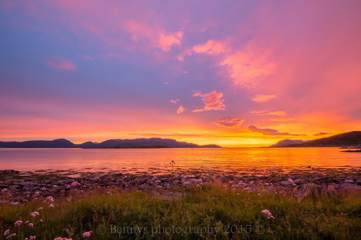 Magic Light and Clouds in Northern Norway. Photographer Benny Høynes