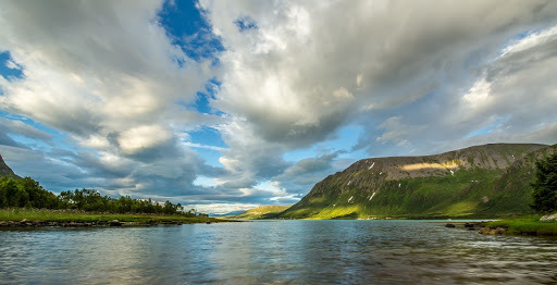 Magic Light and Clouds in Northern Norway. Photographer Benny Høynes