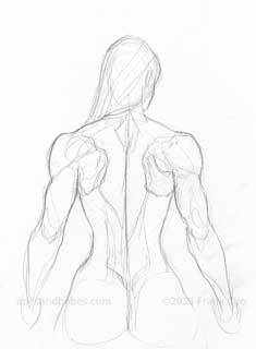 Frank Cho: ESPN the Body Issue She-Hulk Sketches
