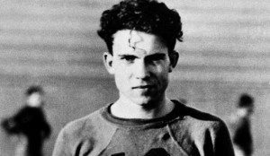 Nixon never got off the third-string for the Whittier College football team, but kept trying.
