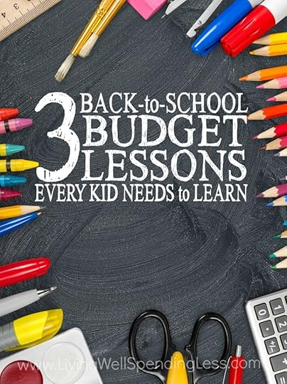 3 Back to School Budget Lessons Vertical