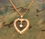 heart necklace