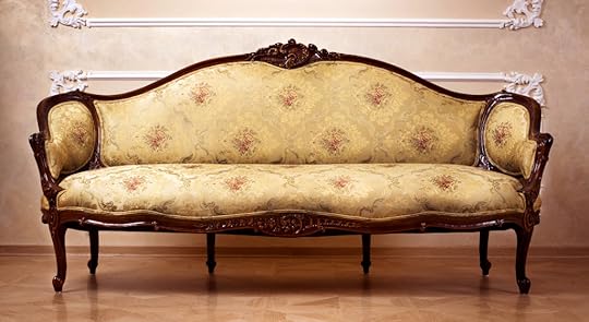 Luxury Interior. Carved Furniture