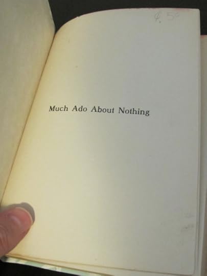 The title page