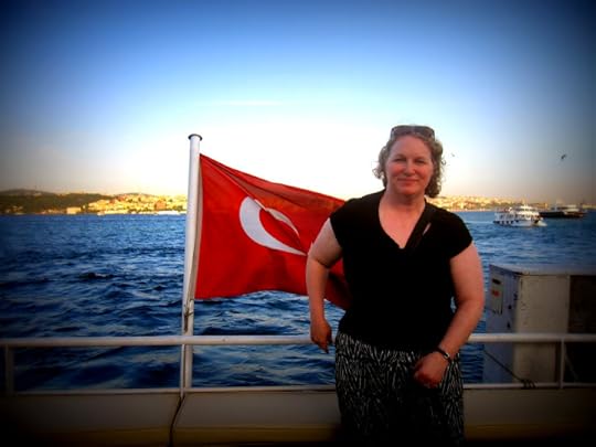 Cruising on the Bosphorus.