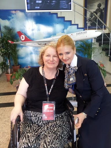 At the Turkish Airlines training center, Istanbul. 