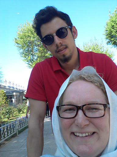 Sezer and I in Istanbul.