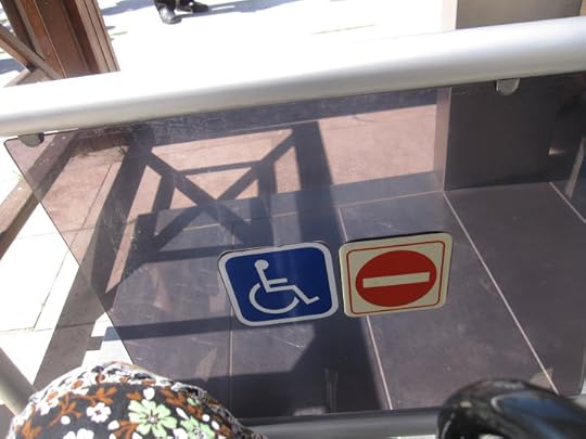 Handicap gate to Pamukkale