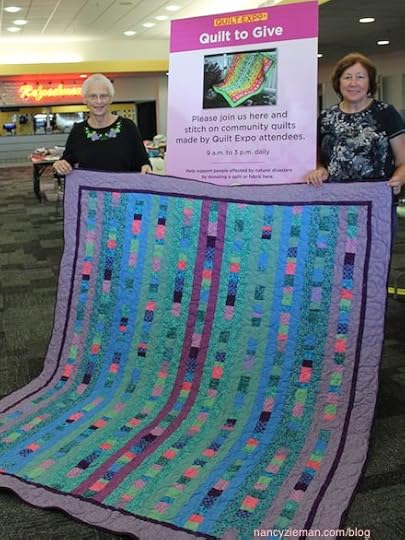 Quilt Expo Madison WI September 10-12 2015 Nancy Zieman Blog