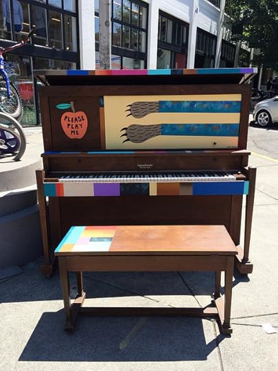 Street piano in Portland, OR