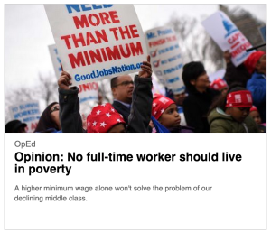 Headline of Newsday op-ed