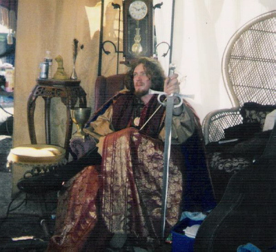 The official State Portrait, with all the Regalia. 
