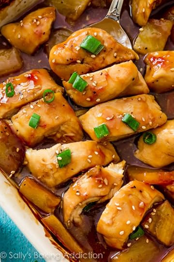 Simply pour this homemade teriyaki sauce over chicken and bake!