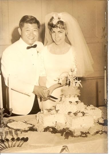 wedding, cake, Eugene and Nicki Chen, June 17, 1967