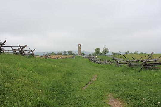 23. Along the Sunken Lane towards the Observation Tower. 'Bloody Lane' was choked with Confederate dead by battle's end.