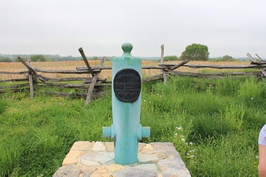 27. Memorial to General Israel Richardson, divisional commander of the Irish Brigade, who was mortally wounded at Antietam.
