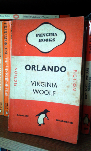 Orlando by Virginia Woolf; Penguin Paperback 381; 1942 edition
