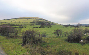 The old farm house on Kinnahalla Road near Spelga in the Mournes.