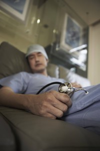 Exhausted surgeon (Photo: Volt Collection)