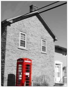 red telephone boothlr