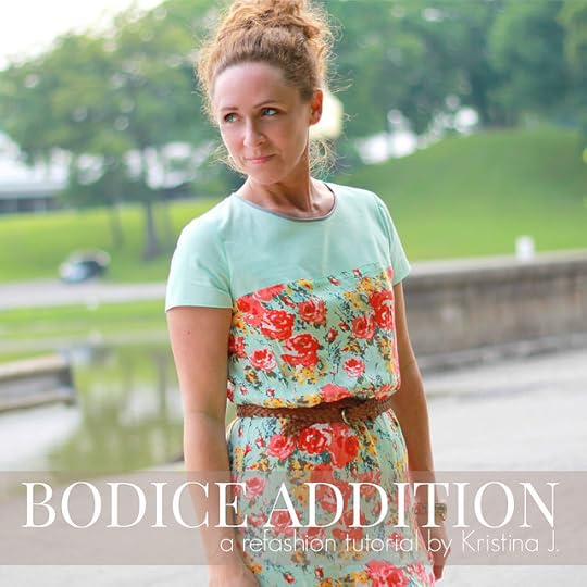 how to refashion strapless dress 4