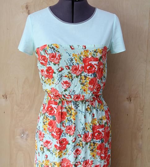 refashioned strapless dress