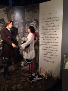 Captured by Indians Exhibit at the Fort Pitt Museum