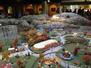 Train display at Carnegie Science Center