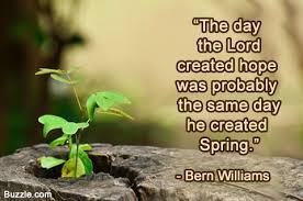 spring an quote