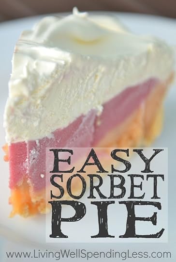 Easy Sorbet Pie
