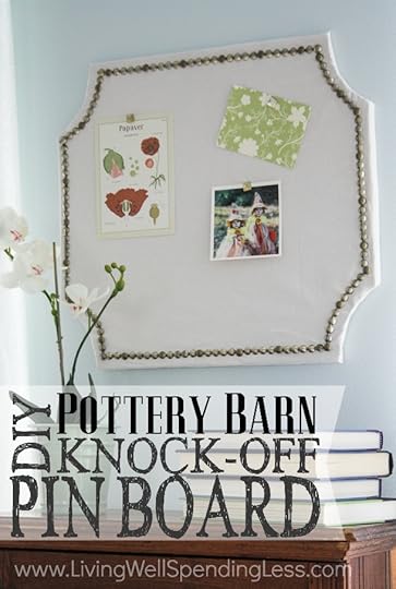 Pottery Barn Knock-Off Pin Board Vertical 2