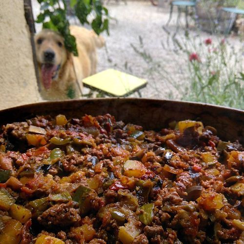 Hamburger-ratatouille