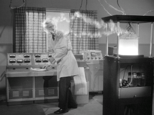 Wesley Addy in The Outer Limits episode, The_Brain of Colonel Barham.